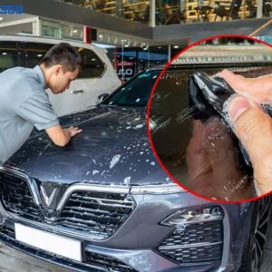 Tẩy nhựa đường, bụi sơn ô tô
