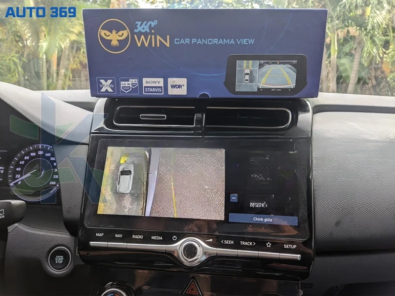 Lắp Camera 360 Owin 3d Pro cho xe hơi
