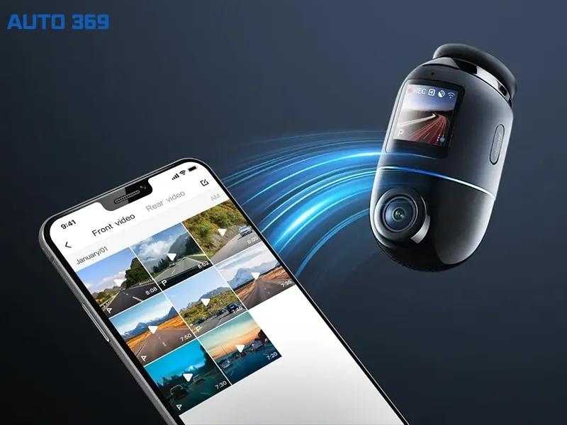 Tính năng của camera hành trình 70mai X800