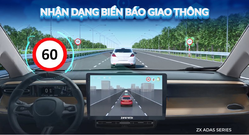 man hinh Zestech ZX ADAS ban tieu chuan 1