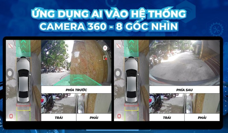 man hinh Zestech ZX ADAS phien ban tieu chuan co camera 360 2